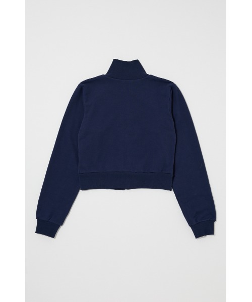 MOUSSY（マウジー）の「VARSITY LOGO トラックジャケット（ジャージ・レディース・ブラウン/杢グレー/ネイビー・FREE）」の22枚目の写真