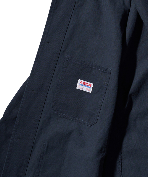 AECA(エイカ)の「AECA WASHED FRENCH WORK JACKET-NAVY(デニムジャケット・メンズ・その他・SMALL/MEDIUM/LARGE)」の4枚目の写真