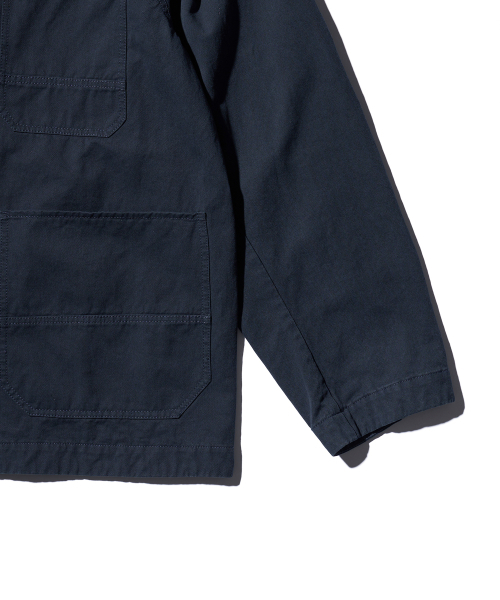 AECA(エイカ)の「AECA WASHED FRENCH WORK JACKET-NAVY(デニムジャケット・メンズ・その他・SMALL/MEDIUM/LARGE)」の5枚目の写真