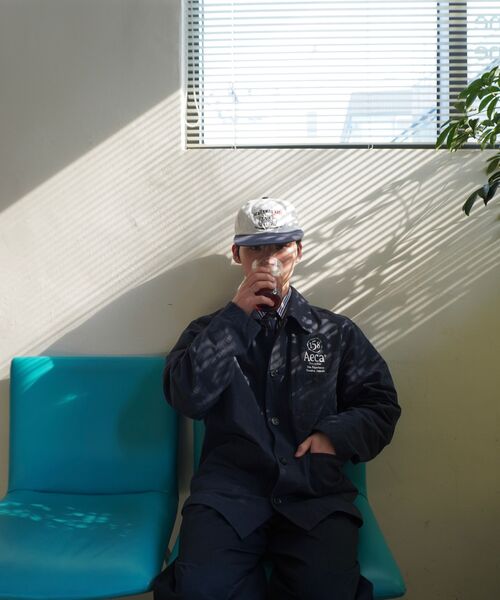AECA(エイカ)の「AECA WASHED FRENCH WORK JACKET-NAVY(デニムジャケット・メンズ・その他・SMALL/MEDIUM/LARGE)」の9枚目の写真
