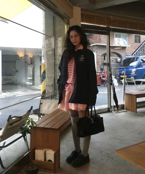 AECA(エイカ)の「AECA WASHED FRENCH WORK JACKET-NAVY(デニムジャケット・メンズ・その他・SMALL/MEDIUM/LARGE)」の10枚目の写真