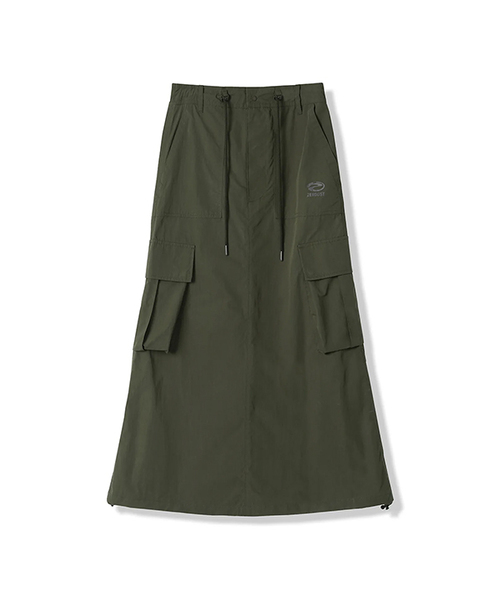 AVANDRESS(アバンドレス )の「Rien Long Skirt KHAKI(スカート・レディース・カーキ・SMALL/MEDIUM)」の1枚目の写真