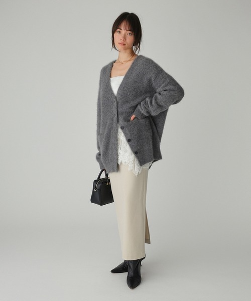 BABYLONE（バビロン）の「裏起毛タイトスカート（スカート・レディース・ベージュ/ブラウン・38inch/36inch）」の10枚目の写真