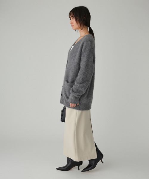 BABYLONE（バビロン）の「裏起毛タイトスカート（スカート・レディース・ベージュ/ブラウン・38inch/36inch）」の11枚目の写真