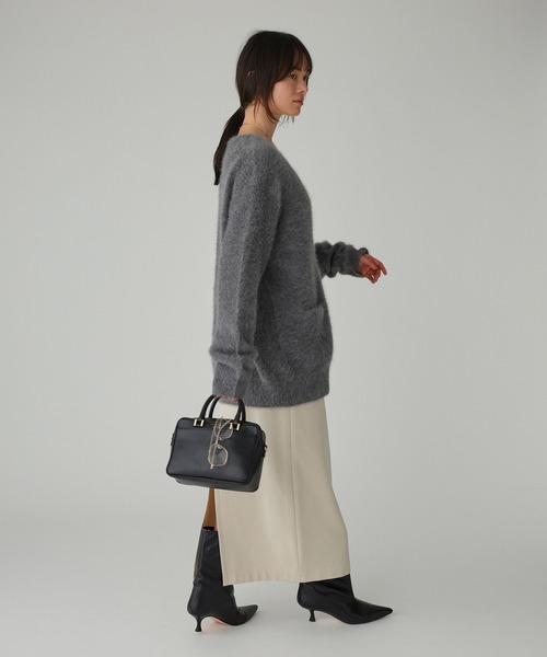 BABYLONE（バビロン）の「裏起毛タイトスカート（スカート・レディース・ベージュ/ブラウン・38inch/36inch）」の12枚目の写真