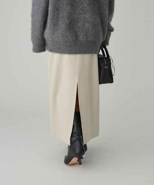 BABYLONE（バビロン）の「裏起毛タイトスカート（スカート・レディース・ベージュ/ブラウン・38inch/36inch）」の16枚目の写真