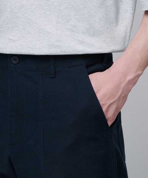 MUSINSA STANDARD（ムシンサスタンダード）の「ワイドレプリカパティグパンツ[ネイビー]（その他パンツ・メンズ・その他・26/27/34/36/38/40/42/28/29/30/31/32/33）」の6枚目の写真