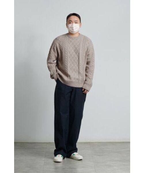MUSINSA STANDARD（ムシンサスタンダード）の「ワイドレプリカパティグパンツ[ネイビー]（その他パンツ・メンズ・その他・26/27/34/36/38/40/42/28/29/30/31/32/33）」の13枚目の写真