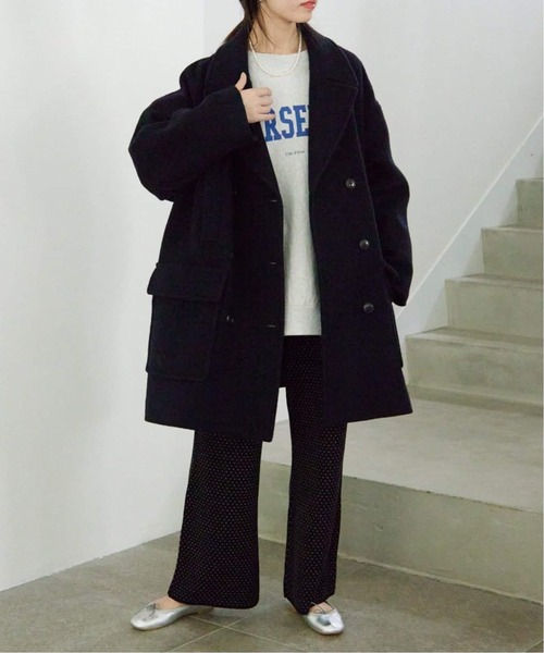 SLOBE IENA（スローブイエナ）の「《WEB限定/追加4》MARSEILLE ロゴスウェット（スウェット・レディース・グレー/チャコールグレー/アイボリー・FREE）」の20枚目の写真