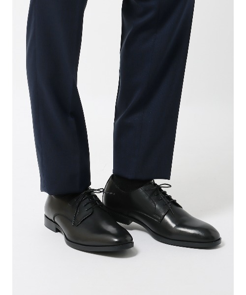 SUIT SQUARE(スーツスクエア)の「プレーントゥシューズ 軽量 アクションレザー(ドレスシューズ・メンズ・ブラック・24.5cm/25.0cm/25.5cm/26.0cm/26.5cm/27.0cm/27.5cm)」の6枚目の写真