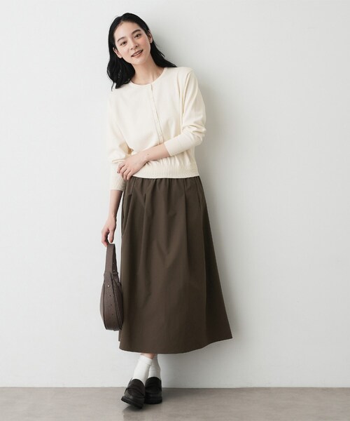 Dessin(デッサン)の「【1枚着/2WAY】ドッキングワンピース(ワンピース・レディース・ブラック/ホワイト系その他5・01/02/03)」の12枚目の写真