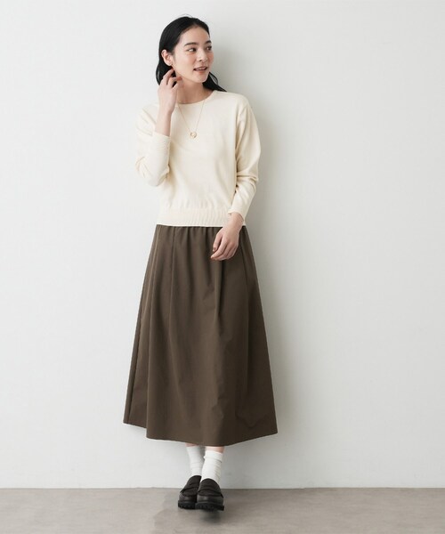 Dessin(デッサン)の「【1枚着/2WAY】ドッキングワンピース(ワンピース・レディース・ブラック/ホワイト系その他5・01/02/03)」の16枚目の写真