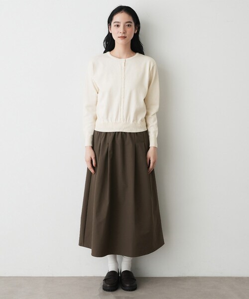 Dessin(デッサン)の「【1枚着/2WAY】ドッキングワンピース(ワンピース・レディース・ブラック/ホワイト系その他5・01/02/03)」の18枚目の写真