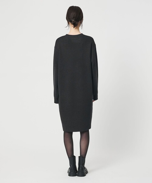 BEAUTY&YOUTH UNITED ARROWS（ビューティーアンドユースユナイテッドアローズ）の「【WEB限定 Wardrobe DAILY MINIMAL】コクーンニットワンピース ウォッシャブル（ワンピース・レディース・ダークグレー/ベージュ/ライム・FREE）」の18枚目の写真