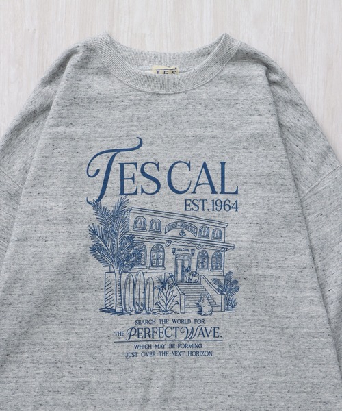 The Endless Summer(エンドレスサマー)の「TES LADIES CALIF STYLE UP SWEAT / レディース スタイルアップスウェット(スウェット・メンズ・サックスブルー/アイボリー/グレー・FREE)」の12枚目の写真