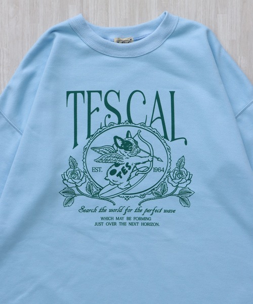 The Endless Summer(エンドレスサマー)の「TES LADIES CALIF STYLE UP SWEAT / レディース スタイルアップスウェット(スウェット・メンズ・サックスブルー/アイボリー/グレー・FREE)」の15枚目の写真