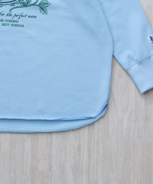 The Endless Summer(エンドレスサマー)の「TES LADIES CALIF STYLE UP SWEAT / レディース スタイルアップスウェット(スウェット・メンズ・サックスブルー/アイボリー/グレー・FREE)」の16枚目の写真