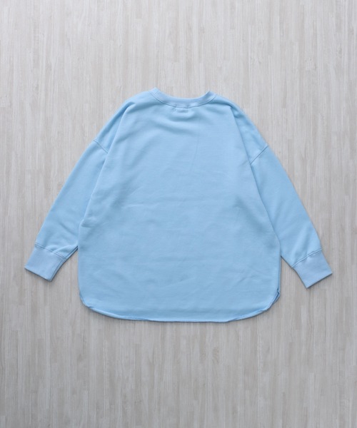 The Endless Summer(エンドレスサマー)の「TES LADIES CALIF STYLE UP SWEAT / レディース スタイルアップスウェット(スウェット・メンズ・サックスブルー/アイボリー/グレー・FREE)」の17枚目の写真