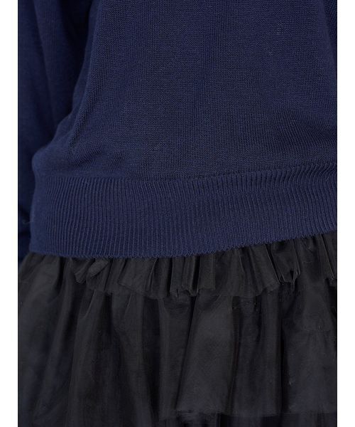 リボンベアスキッパーニットプルオーバー（ニット/セーター）｜SNIDEL