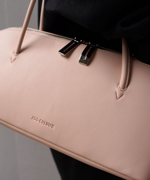 ADD CULUMN（アドカラム）の「ADD CULUMN(アドカラム) FIGRE BOSTON（ハンドバッグ・レディース・ブラック/ベビーピンク・F）」の17枚目の写真