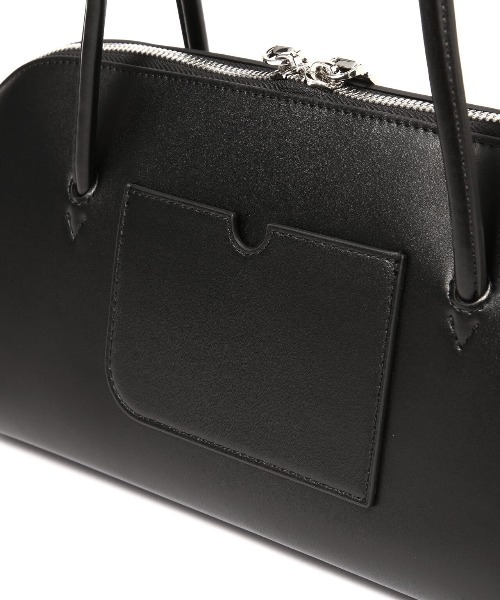 ADD CULUMN（アドカラム）の「ADD CULUMN(アドカラム) FIGRE BOSTON（ハンドバッグ・レディース・ブラック/ベビーピンク・F）」の6枚目の写真