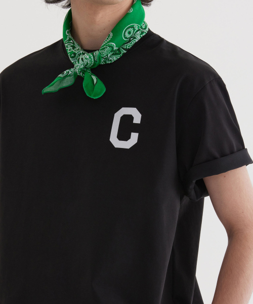 COVERNAT（カバーナット）の「クールコットンCロゴTシャツブラック（Tシャツ/カットソー・レディース・その他・X-SMALL/SMALL/MEDIUM/LARGE/X-LARGE/XX-LARGE）」の7枚目の写真