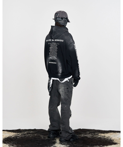 SCHISM INDUCING(スキズムインデューシング)の「EMO HOODIE CHARCOAL(パーカー・レディース・その他・MEDIUM/LARGE)」の14枚目の写真