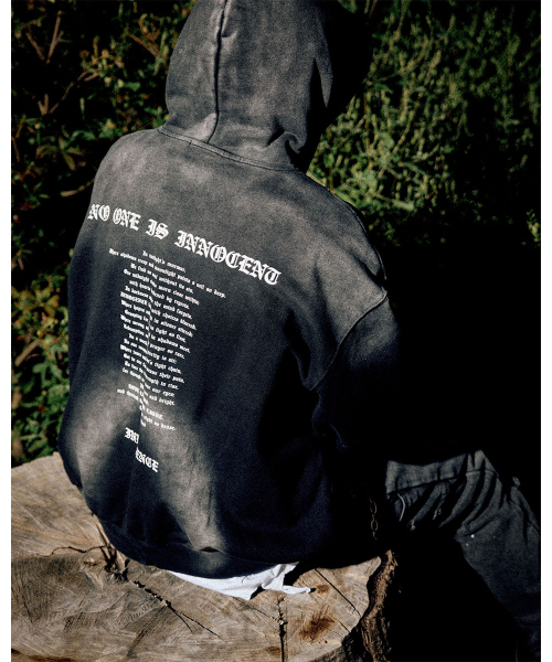 SCHISM INDUCING(スキズムインデューシング)の「EMO HOODIE CHARCOAL(パーカー・レディース・その他・MEDIUM/LARGE)」の13枚目の写真