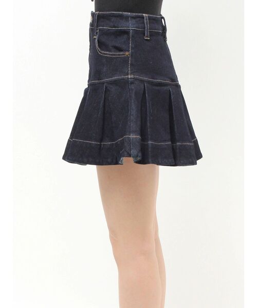 RESEXXY(リゼクシー)の「ボリュームフリルデニムスカート(デニムスカート・レディース・インディゴブルー/グレー・FREE)」の17枚目の写真