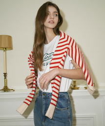 VLETI（ブレッティ）の「Baguette Art Work Printing T-shirt (White)（Tシャツ/カットソー）」