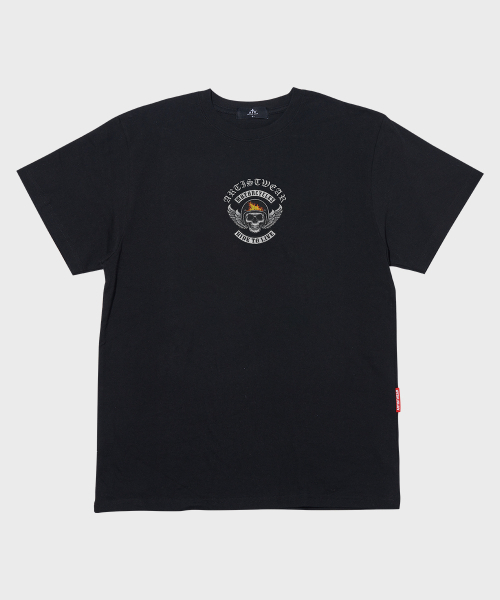 ARTISTWEAR（アーティストウェア）の「[ATW] レブアップ半袖Tシャツ（Tシャツ/カットソー・レディース・ブラック・SMALL/MEDIUM/LARGE/X-LARGE/XX-LARGE/XXXX-LARGE）」の3枚目の写真