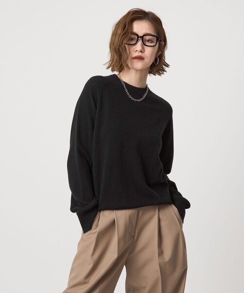 セール】＜conte＞ウール クルーネックニット（ニット/セーター