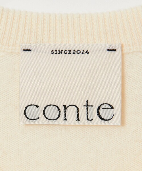 セール】＜conte＞ウール クルーネックニット（ニット/セーター