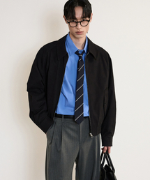 TNGT（ティーエヌジーティー）の「Washed Cotton Swing Top Blouson (Black) TNJU5E104BK（ブルゾン）」