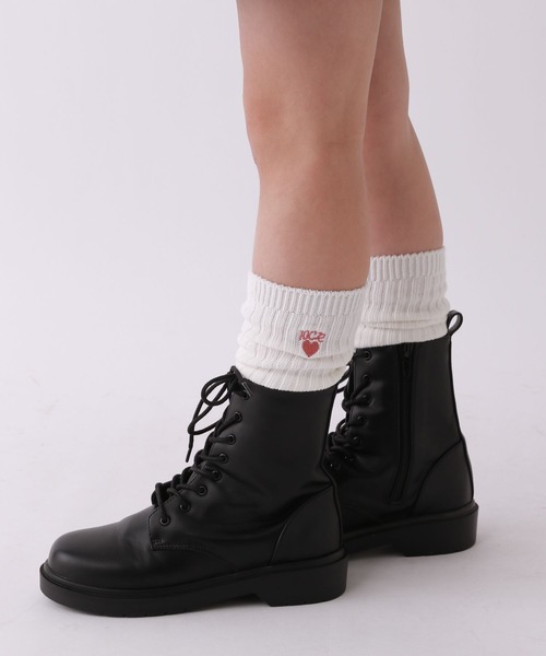 repipi armario(レピピ アルマリオ)の「【10C REPIPI】【3足セット】ルーズソックス(ソックス/靴下・キッズ・ブラック系その他/パープル系その他・SMALL)」の6枚目の写真