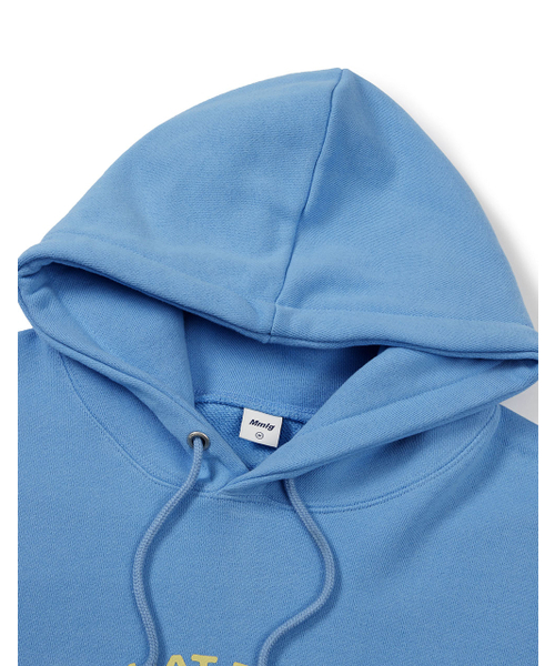MMLG（エムエムエルジー）の「[Mmlg] M STAMP HOODIE (BLUE LAKE)（パーカー・メンズ・その他・SMALL/MEDIUM/LARGE/X-LARGE）」の5枚目の写真