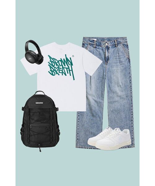 OURDAYZ（アワーデイズ）の「ワイドフィットデニムパンツ [WASHED LIGHT BLUE]（デニムパンツ・レディース・その他・MEDIUM/LARGE）」の15枚目の写真