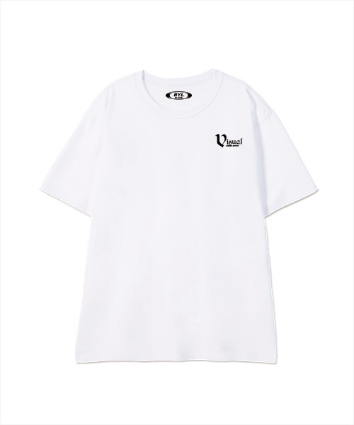セール】ビジュアルファーム 半袖Tシャツ ホワイト（Tシャツ