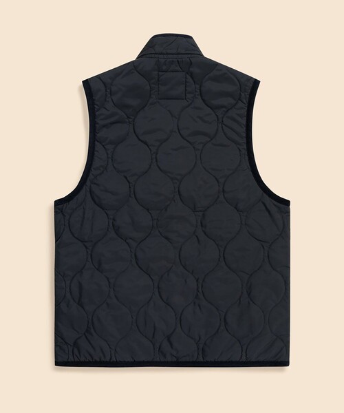 BROOKS BROTHERS（ブルックスブラザーズ）の「Brooks Brothers×LAVENHAM  ミックフィールド　キルティングベスト　Made in UK（ベスト・メンズ・ダークネイビー/オリーブ・SMALL/MEDIUM/LARGE）」の11枚目の写真