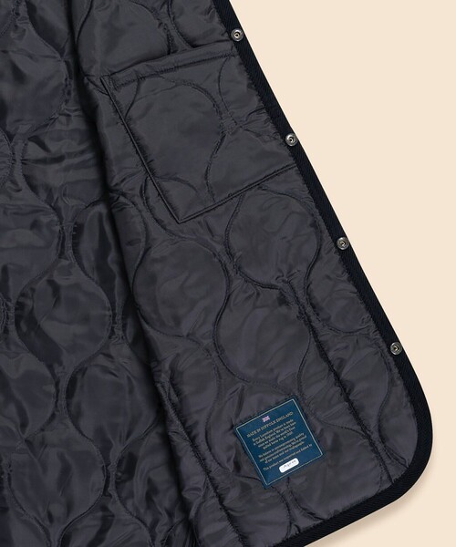 BROOKS BROTHERS（ブルックスブラザーズ）の「Brooks Brothers×LAVENHAM  ミックフィールド　キルティングベスト　Made in UK（ベスト・メンズ・ダークネイビー/オリーブ・SMALL/MEDIUM/LARGE）」の14枚目の写真