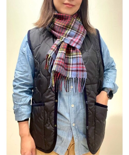 BROOKS BROTHERS（ブルックスブラザーズ）の「Brooks Brothers×LAVENHAM  ミックフィールド　キルティングベスト　Made in UK（ベスト・メンズ・ダークネイビー/オリーブ・SMALL/MEDIUM/LARGE）」の17枚目の写真