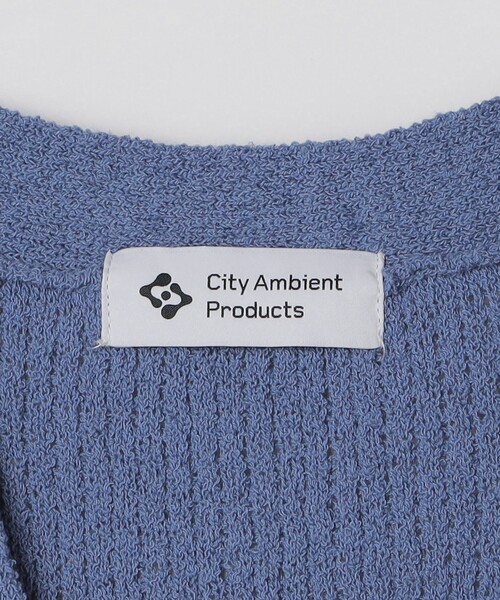 City Ambient Products(シティアンビエントプロダクツ)の「City Ambient Products: 5ゲージ ワッフル Vカーディガン(カーディガン/ボレロ・メンズ・ブルー/オリーブ/ネイビー・MEDIUM/LARGE/SMALL)」の6枚目の写真