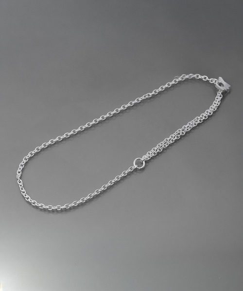 MAISON SPECIAL(メゾンスペシャル)の「《UNISEX》【Made In YAMANASHI Jewelry】Change Chain Necklace/山梨産チェンジチェーンネックレス【MAISON SPECIAL/メゾンスペシャル】(ネックレス・メンズ・シルバー・FREE)」の6枚目の写真