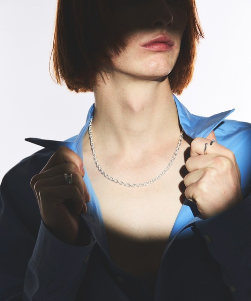 MAISON SPECIAL(メゾンスペシャル)の「《UNISEX》【Made In YAMANASHI Jewelry】Change Chain Necklace/山梨産チェンジチェーンネックレス【MAISON SPECIAL/メゾンスペシャル】(ネックレス・メンズ・シルバー・FREE)」の8枚目の写真