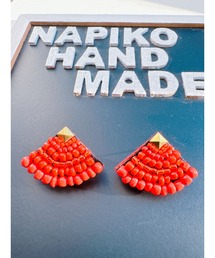 【NAPIKO】扇型ピアス(MA)