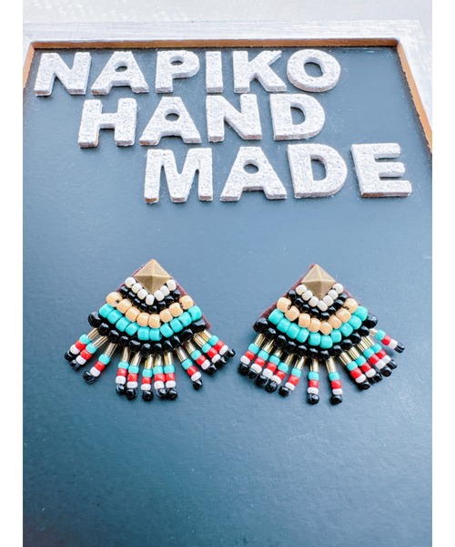 tone（トーン）の「【NAPIKO】扇型ピアス(MA)（ピアス（両耳用）・レディース・B/G/I/C/D/E/A/H/J/F/O/Q/P/K/L/M/N/その他1/その他2・FREE）」の14枚目の写真