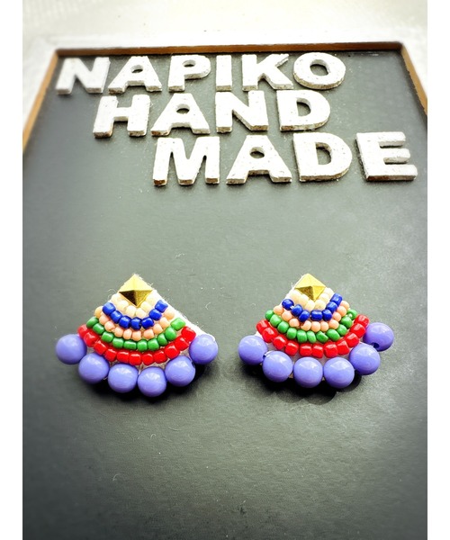 tone（トーン）の「【NAPIKO】扇型ピアス(MA)（ピアス（両耳用）・レディース・B/G/I/C/D/E/A/H/J/F/O/Q/P/K/L/M/N/その他1/その他2・FREE）」の18枚目の写真