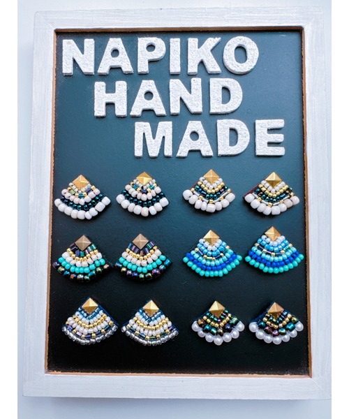 tone（トーン）の「【NAPIKO】扇型ピアス(MA)（ピアス（両耳用）・レディース・B/G/I/C/D/E/A/H/J/F/O/Q/P/K/L/M/N/その他1/その他2・FREE）」の21枚目の写真