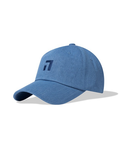 Signature denim ball cap