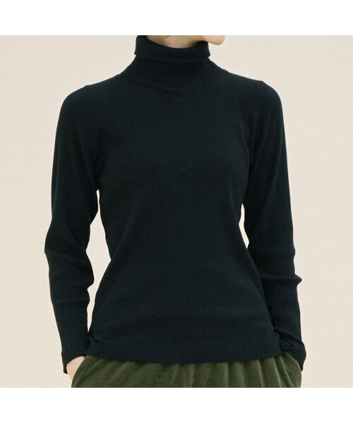 CHIQUITA(チキータ)の「タートルT(コットン)ブラック233603SBK(Tシャツ/カットソー・レディース・その他・FREE)」の1枚目の写真